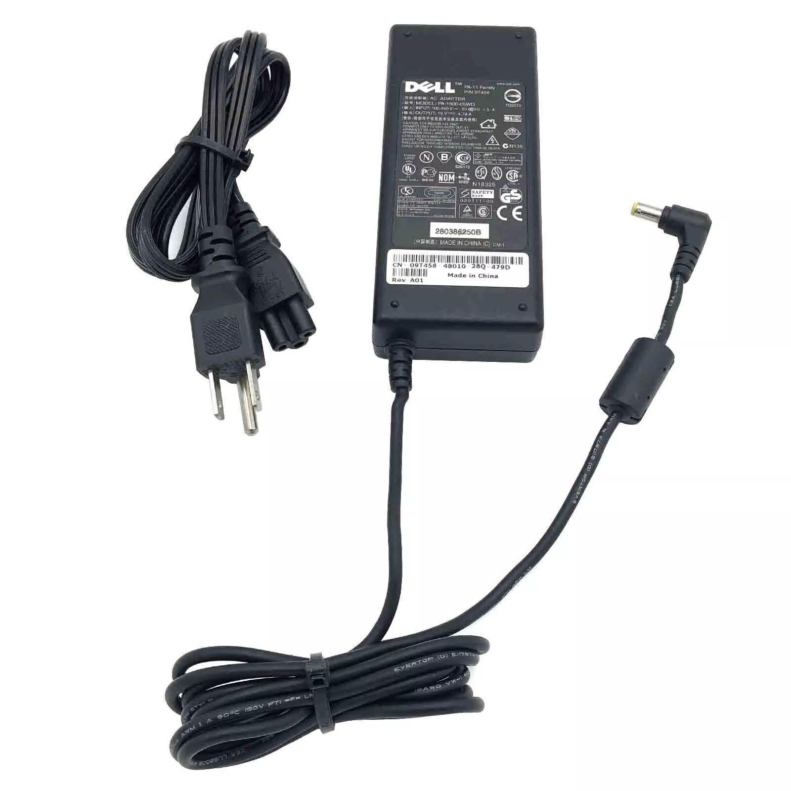 *Brand NEW*Genuine Dell PA-1900-05WD 19V 4.74A 90W AC Adapter Laptop Power Supply - Click Image to Close
